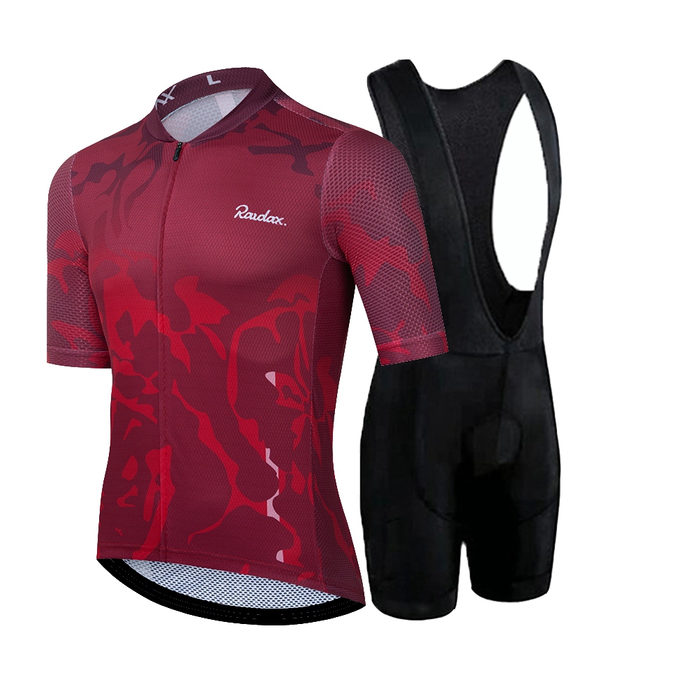 Summer Clothing Colors - RAUDAX Quick Dry Cycling Jersey Team