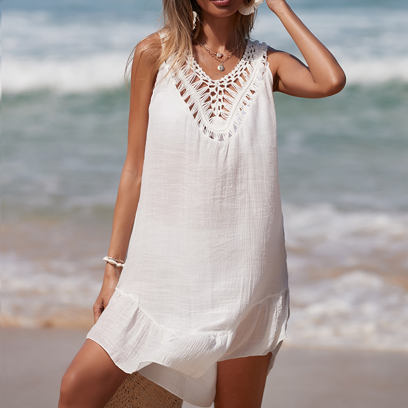 Women V-Neck Backless Hollow O - đánh giá và giá Summer Clothing Colors