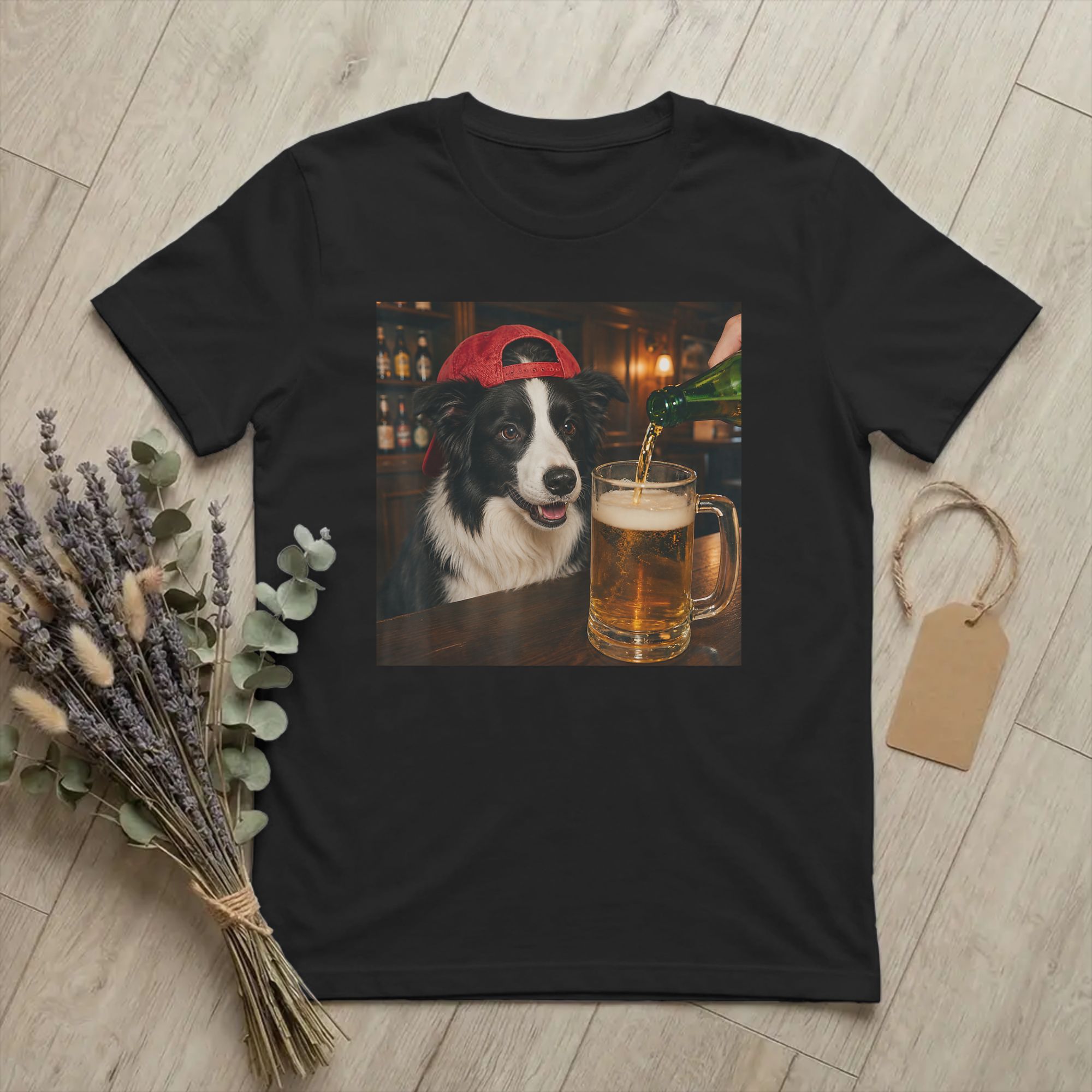 Men Border Collie Drinking Bee - đánh giá và giá Summer Clothing Ideas