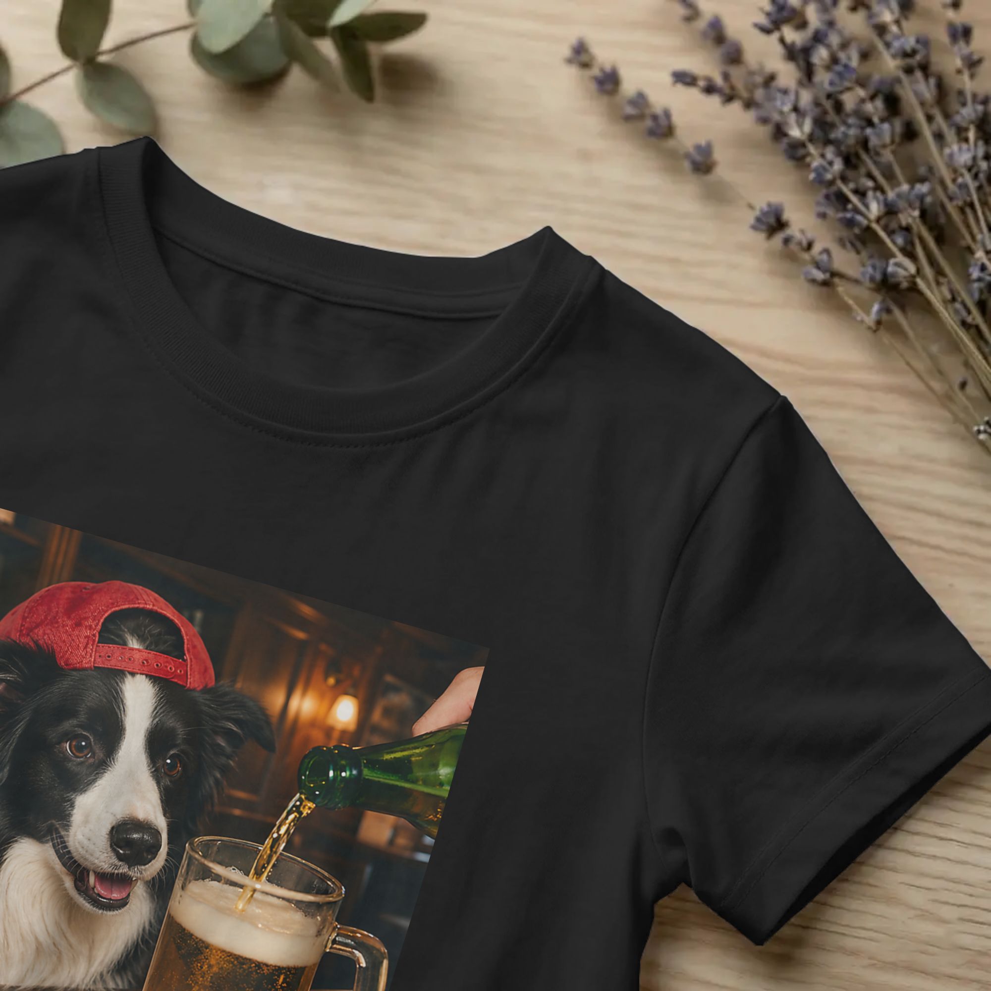 Men Border Collie Drinking Bee - đánh giá và giá Summer Clothing Ideas