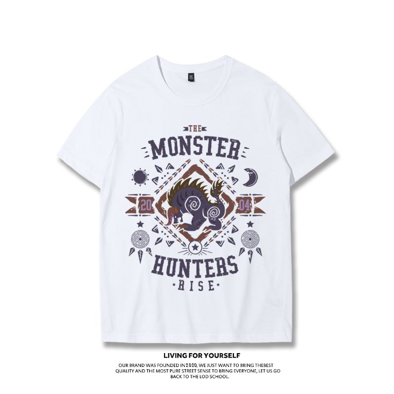 Monster  Rise Collaborative T- - đánh giá và giá Summer Games Clothing Brand