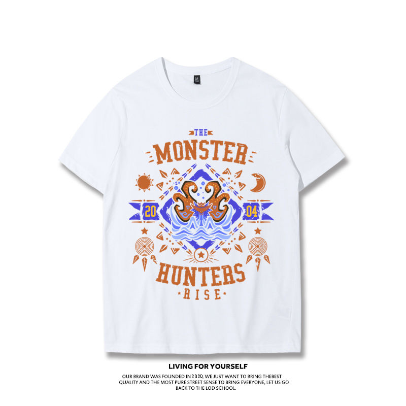 Monster  Rise Collaborative T- - đánh giá và giá Summer Games Clothing Brand