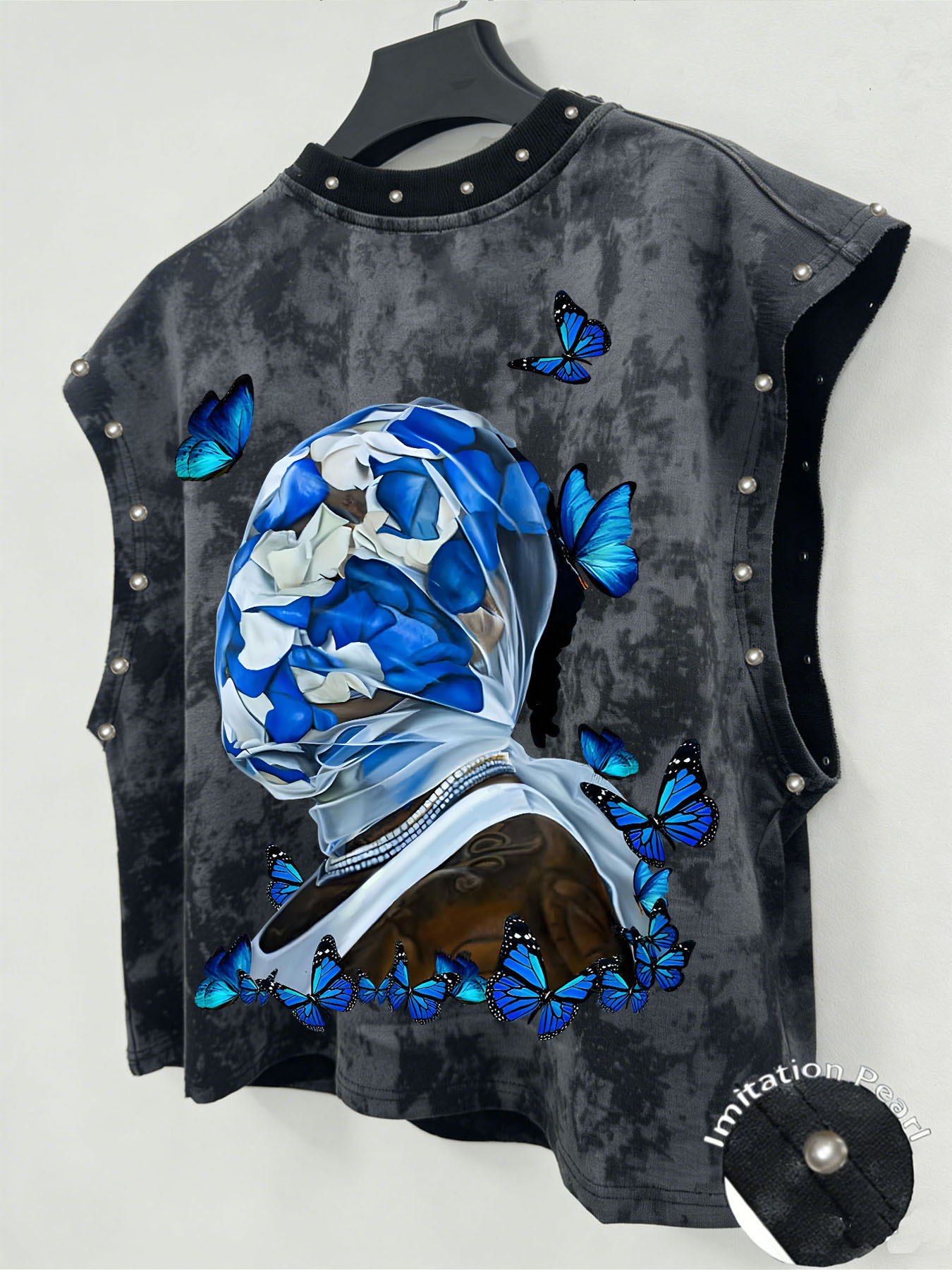 Men Tie Dye Sleeveless Tank To - đánh giá và giá Summer Rose Clothing
