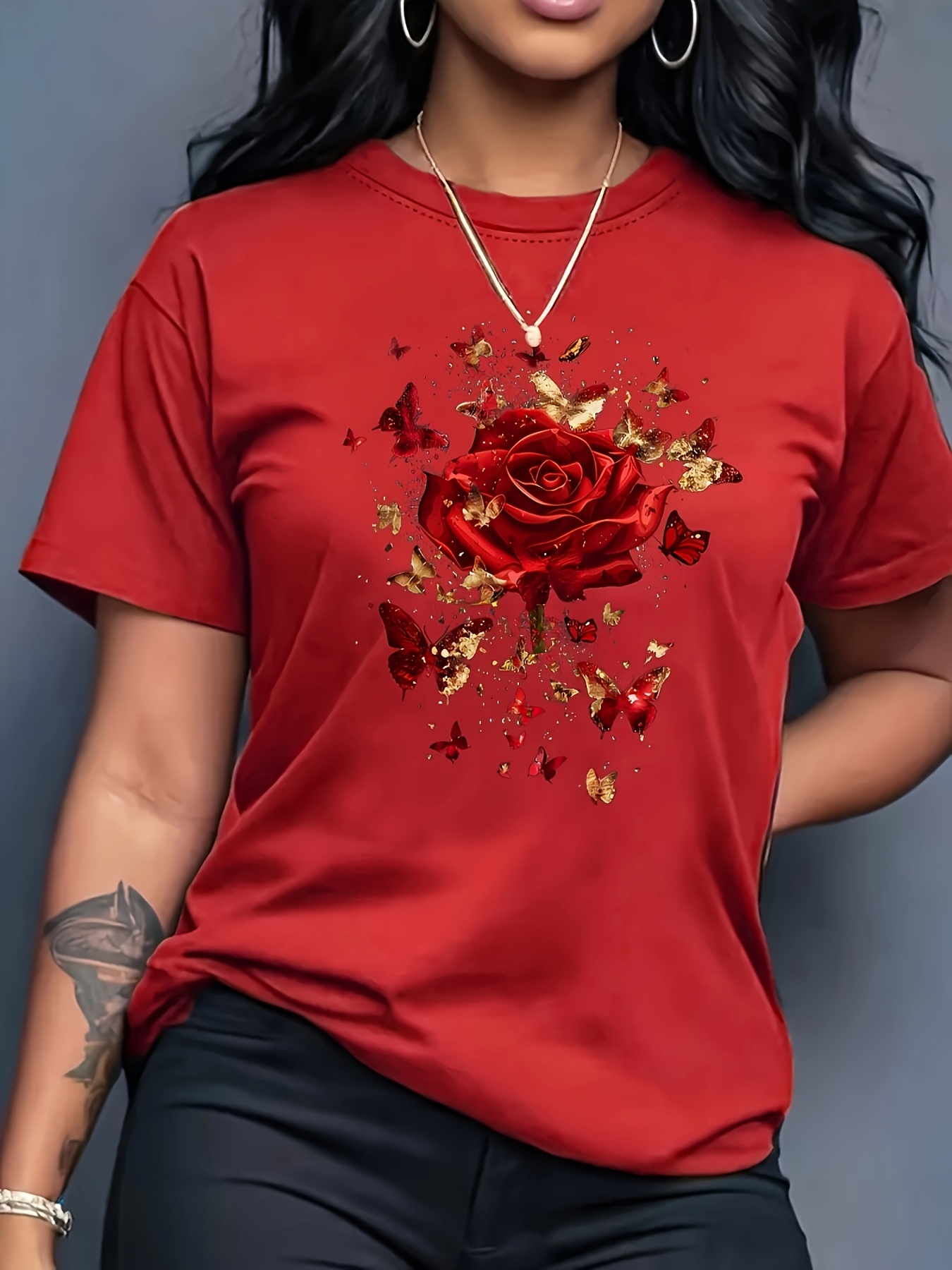 Women's Casual Sports T-Shirt  - đánh giá và giá Summer Rose Clothing