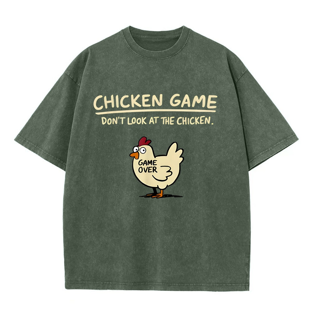 Funny T-Shirt Chicken Game Don - đánh giá và giá Summer Games Clothing Brand