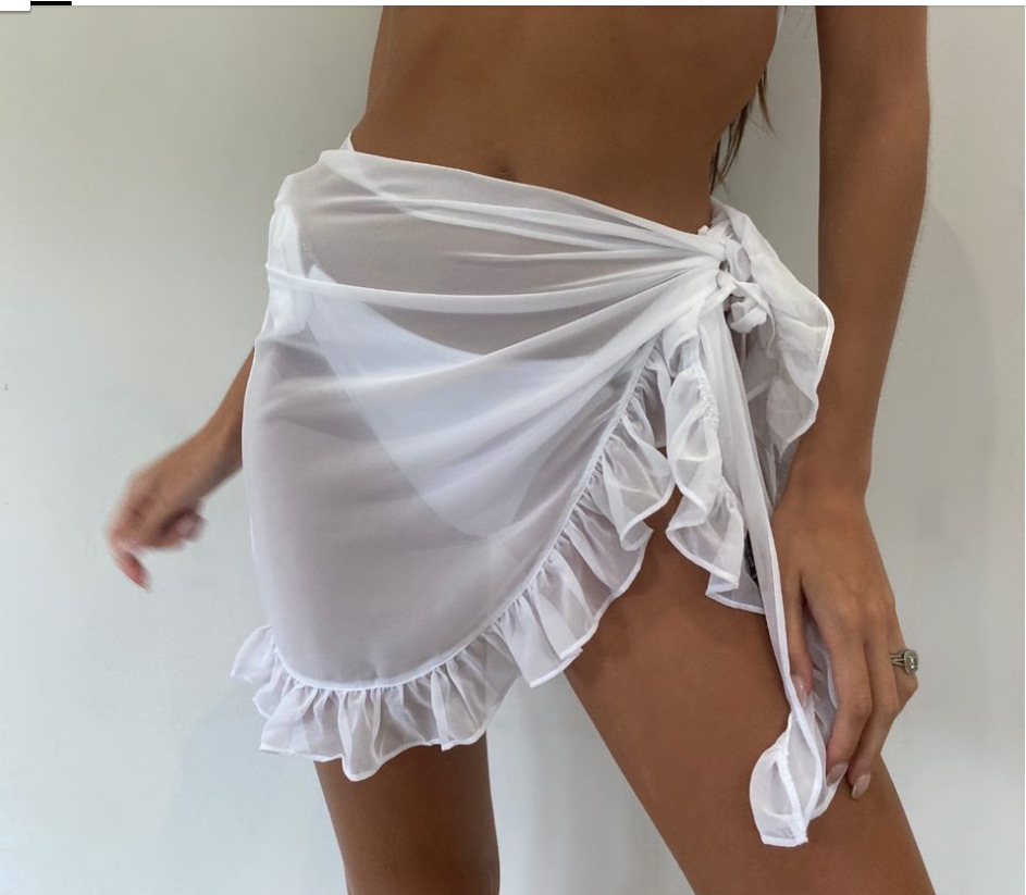 6 Colors Ruffle Bikini Cover U - đánh giá và giá Summer Clothing Colors