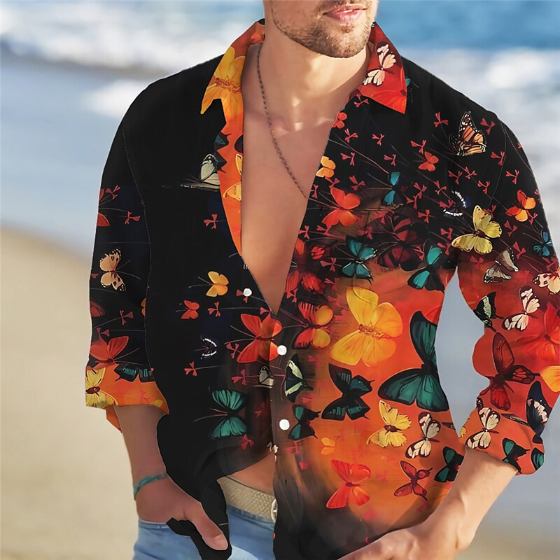 2023 men's shirt fashion trend - đánh giá và giá Summer Rose Clothing