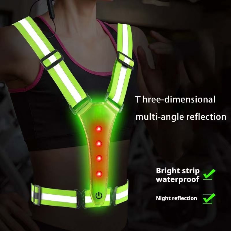 LED Running Vest Reflective Gl - đánh giá và giá Summer Nights Clothing