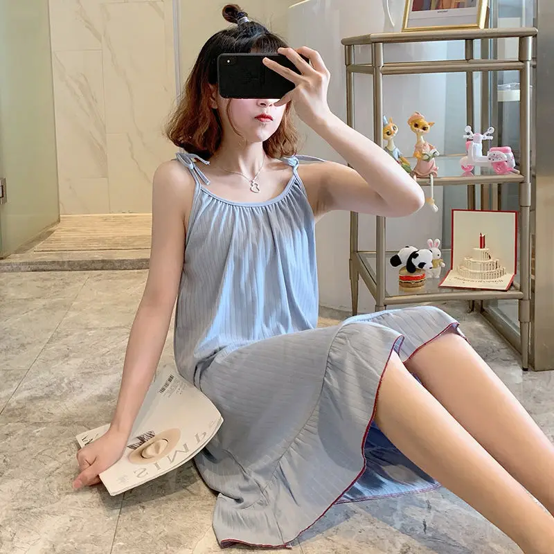 Soft Women Fashion Nightgown P - đánh giá và giá Summer Clothing Colors