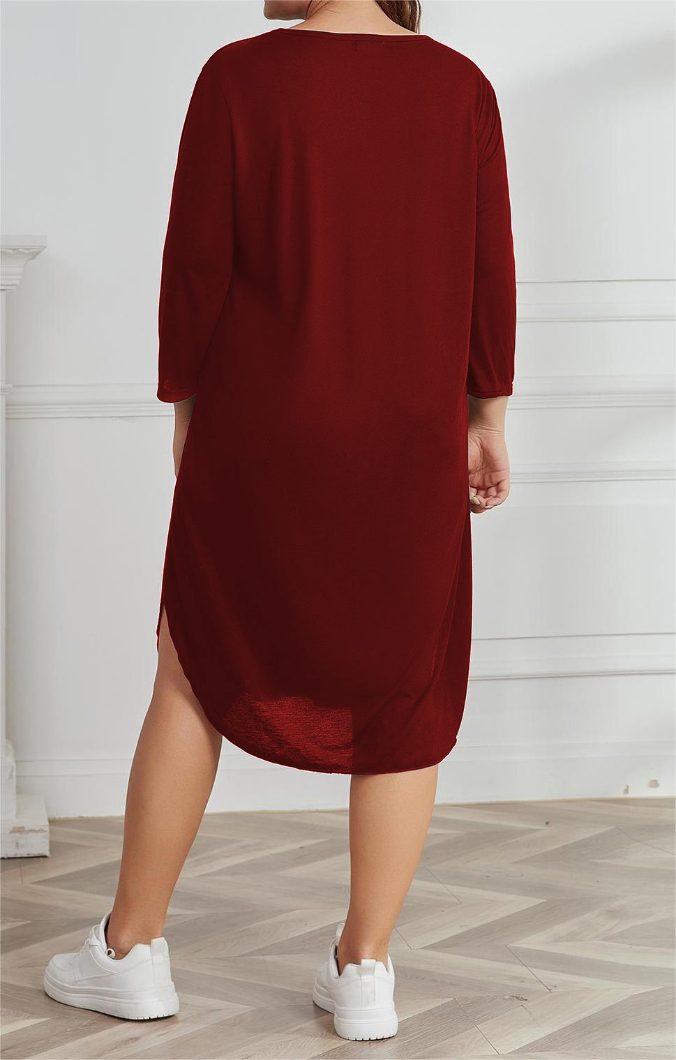 Women's Plus Size 3/4 Sleeve C - đánh giá và giá Summer Nights Clothing