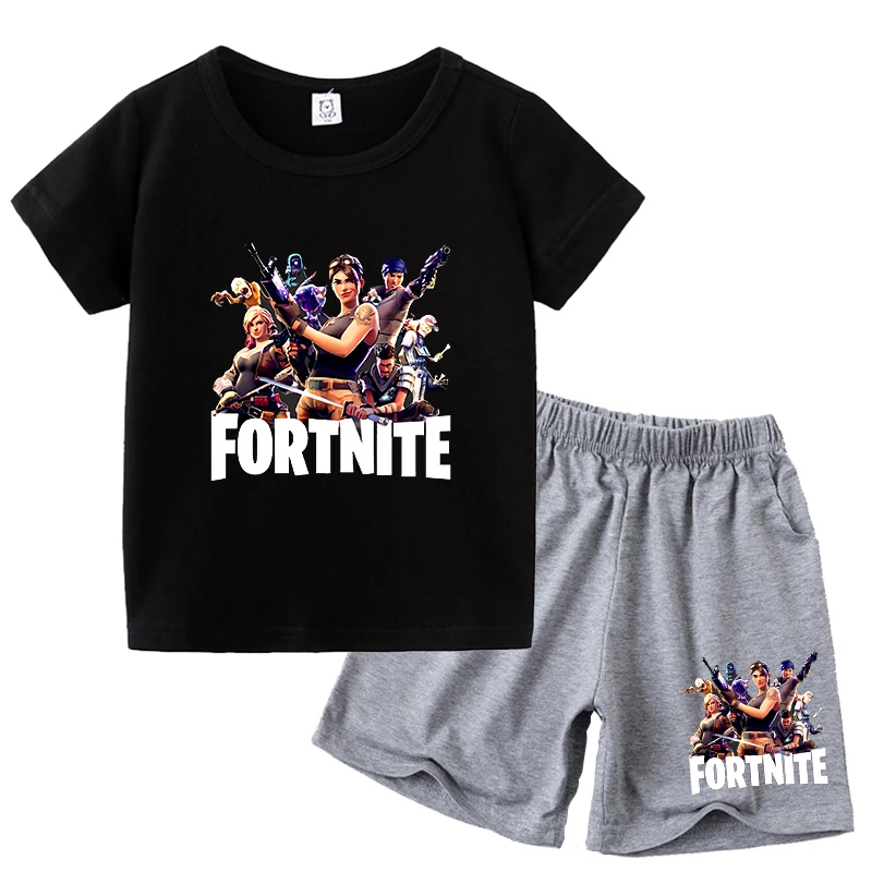 FortnitesT-shirt Shorts for Bo - đánh giá và giá Summer Nights Clothing