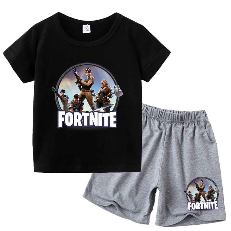 FortnitesT-shirt Shorts for Bo - đánh giá và giá Summer Nights Clothing
