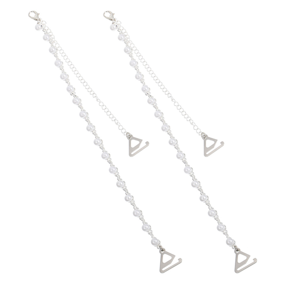 1Pair Pearl Bra Strap Holders  - đánh giá và giá Summer Rose Clothing