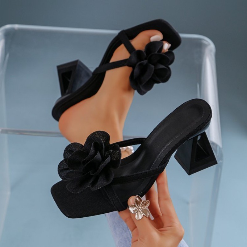 Womens 3D Flower Decor Sandals - đánh giá và giá Summer Clothing Offers