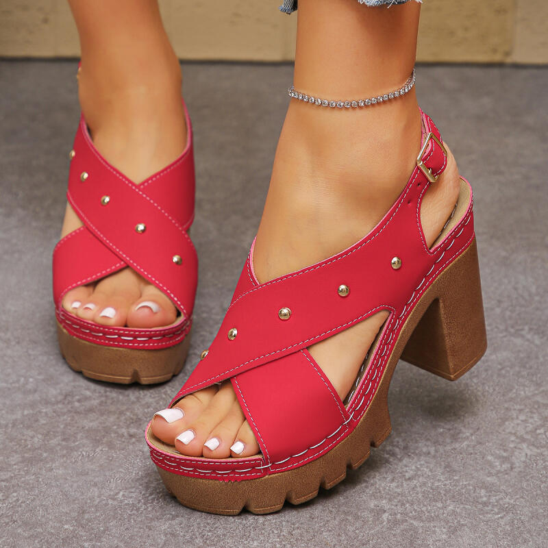 Vintage Super High Heel Cross  - đánh giá và giá Summer Clothing Offers