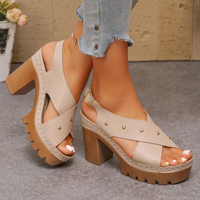 Vintage Super High Heel Cross  - đánh giá và giá Summer Clothing Offers